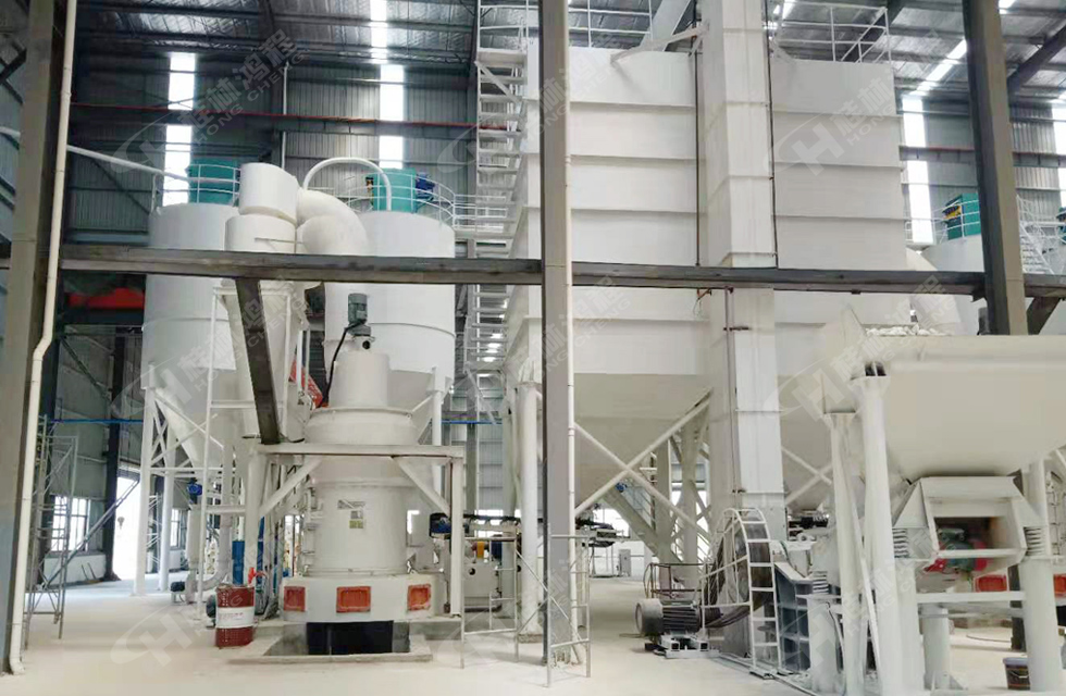 HC縱擺式磨粉機生石灰粉磨機精彩客戶現場，速來圍觀！